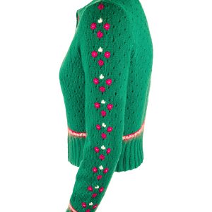Damenjacke handgestrickt aus 100% Cashmere – Art.Nr. CA068