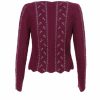 Damenjacke handgestrickt aus 100% Cashmerewolle - Art.Nr. CA074 – Bild 2