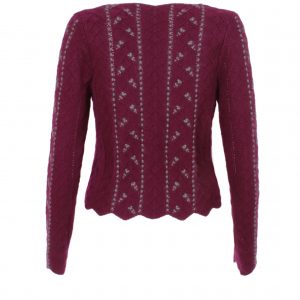 Damenjacke handgestrickt aus 100% Cashmerewolle – Art.Nr. CA074