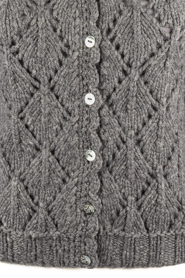 Jacke handgestrickt aus Schurwoll-/Nylongemisch, Art.Nr. MA090 – Bild 2