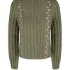 Damenjacke handgestrickt aus Merino-/Alpakagemisch Art.Nr. MA100 – Bild 2