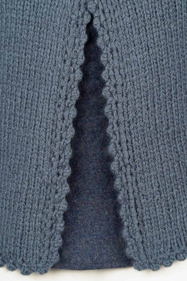 Pullover handgestrickt aus Schurwoll-/Cashmeregemisch, Art.Nr. AMC093 – Bild 5