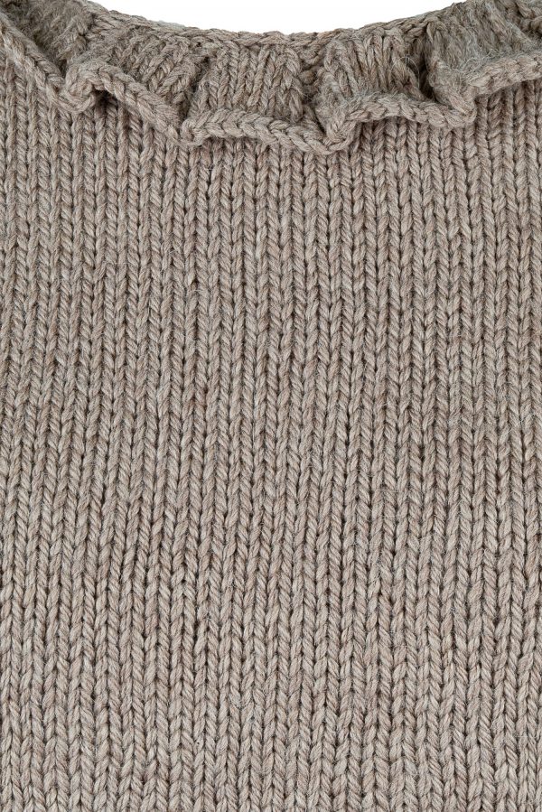 Pullover handgestrickt aus Schurwollgemisch, Art.Nr. MA094 – Bild 2