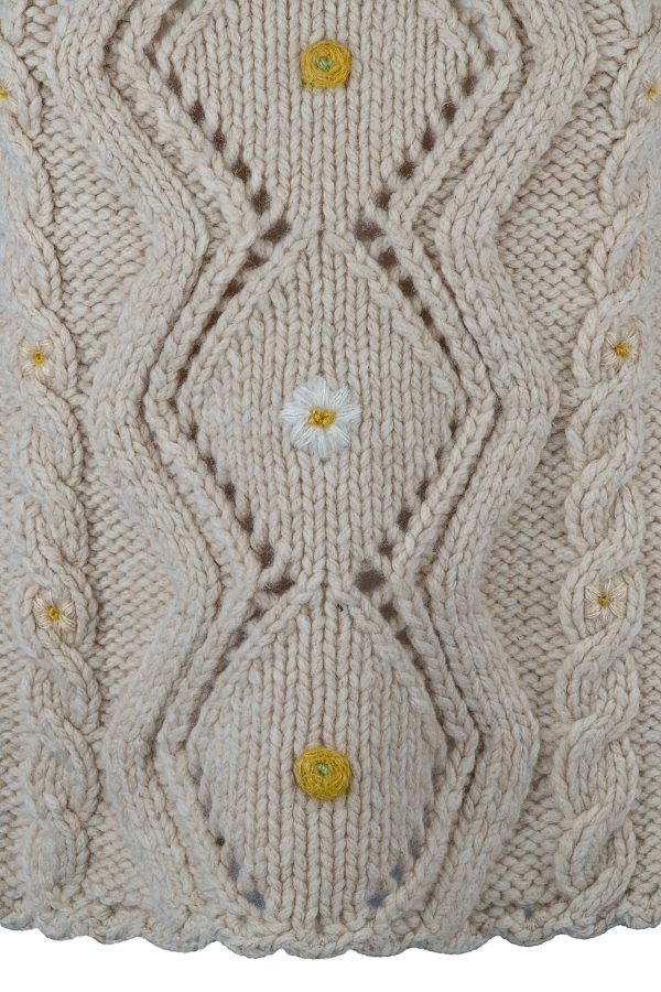 Pullover handgestrickt aus Schurwollgemisch, Art.Nr. MA096 – Bild 2