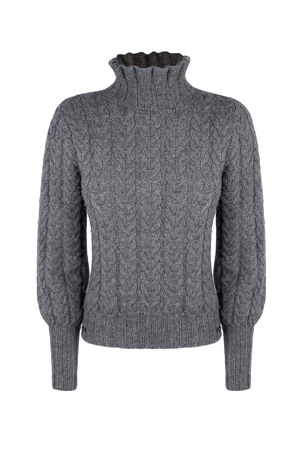 Pullover handgestrickt aus 100%Cashmere, Art. Nr. C106