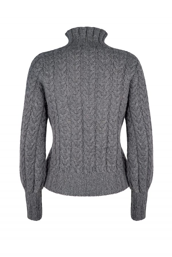 Pullover handgestrickt aus 100%Cashmere, Art. Nr. C106 – Bild 2