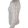 Jacke handgestrickt aus Schurwoll-, Cashmeregemisch, Art. Nr. AMC097 – Bild 3
