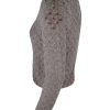 Damenjacke handgestrickt aus Merino-/Alpakagemisch,  Art.Nr. MA105 – Bild 2
