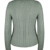 Damenjacke handgestrickt aus Merino-/Alpakagemisch Art.Nr. MA0111 – Bild 3