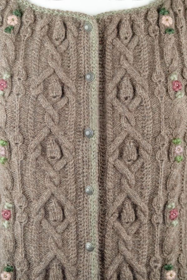 Damenjacke handgestrickt aus 100% Cashmere Art.Nr. CP0115 – Bild 5