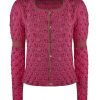Damenjacke handgestrickt aus 100% Schurwolle Art.Nr. ME-0116
