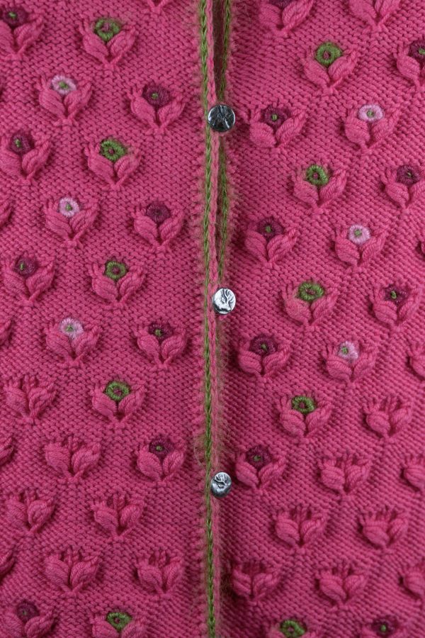 Damenjacke handgestrickt aus 100% Schurwolle Art.Nr. ME-0116 – Bild 5