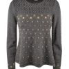 Damenpullover handgestrickt aus 100% Merinowolle Art.Nr. ME-0125
