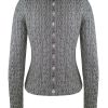 Damenjacke handgestrickt aus 100% Merinowolle Art.Nr. ME-0119 – Bild 2
