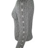 Damenjacke handgestrickt aus 100% Merinowolle Art.Nr. ME-0119 – Bild 3