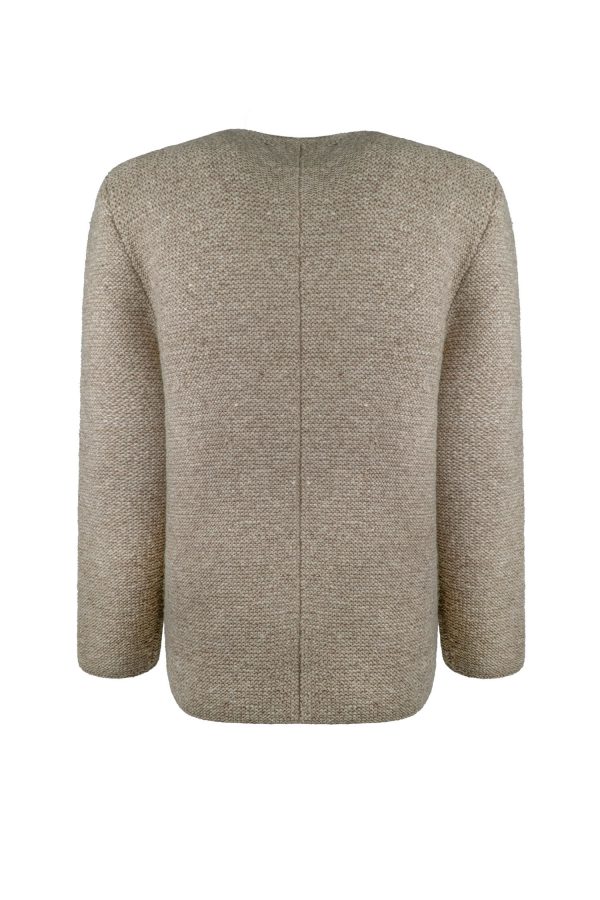 Strickjacke Schafwolle Art.Nr. HS085 – Bild 2