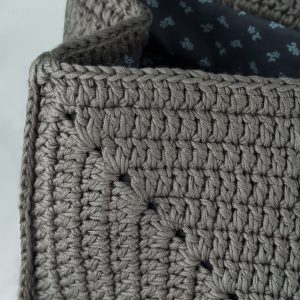 Handtasche handgestrickt aus 100% Baumwolle Art.Nr. AC-013