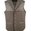 Strickweste aus Schurwolle und Loden Art.Nr. HLS-086