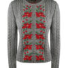 Strickjacke handgestrickt aus 100% Merinowolle Art.Nr. ME-0133