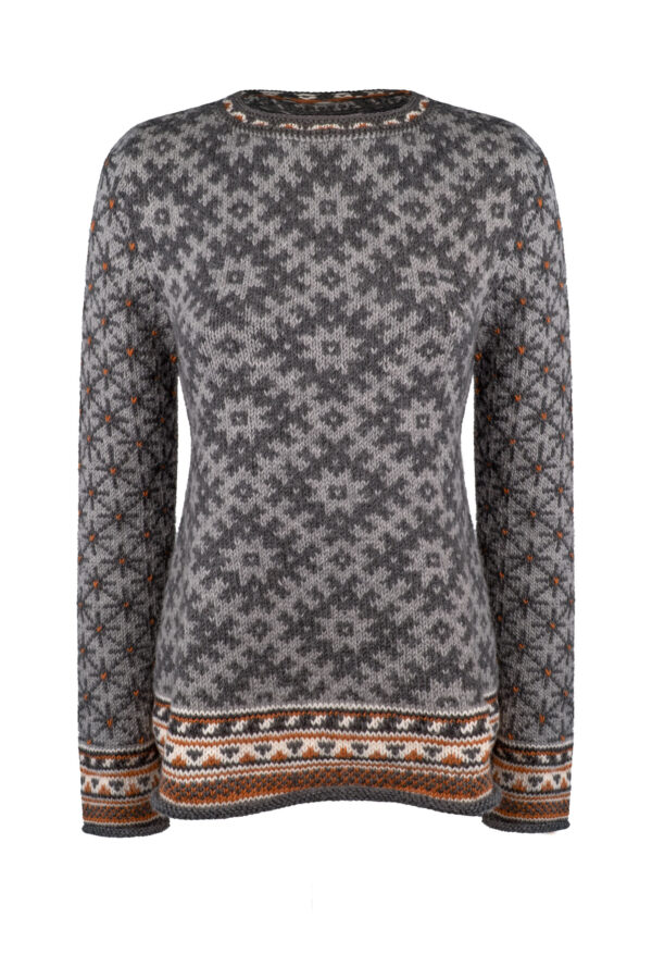 Damenpullover aus 100%Merinowolle Art. Nr. ME-0153