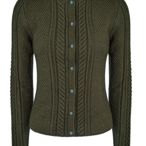 Damenjacke handgestrickt aus 100% Merinowolle Art.Nr. ME-0164