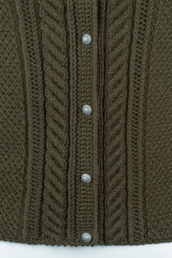 Damenjacke handgestrickt aus 100% Merinowolle Art.Nr. ME-0164 – Bild 4