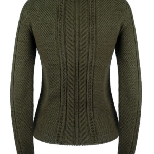 Damenjacke handgestrickt aus 100% Merinowolle Art.Nr. ME-0164