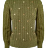 Damenpullover handgestrickt aus 90%Merino und 10%Cashmere Art.Nr. CM1-0160