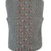 Damenweste handgestrickt aus 100% Merinowolle Art.Nr. ME-0162 – Bild 3