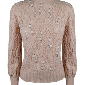 Damenpullover handgestrickt aus Merino und Cashmere Art.Nr. CM1-0167