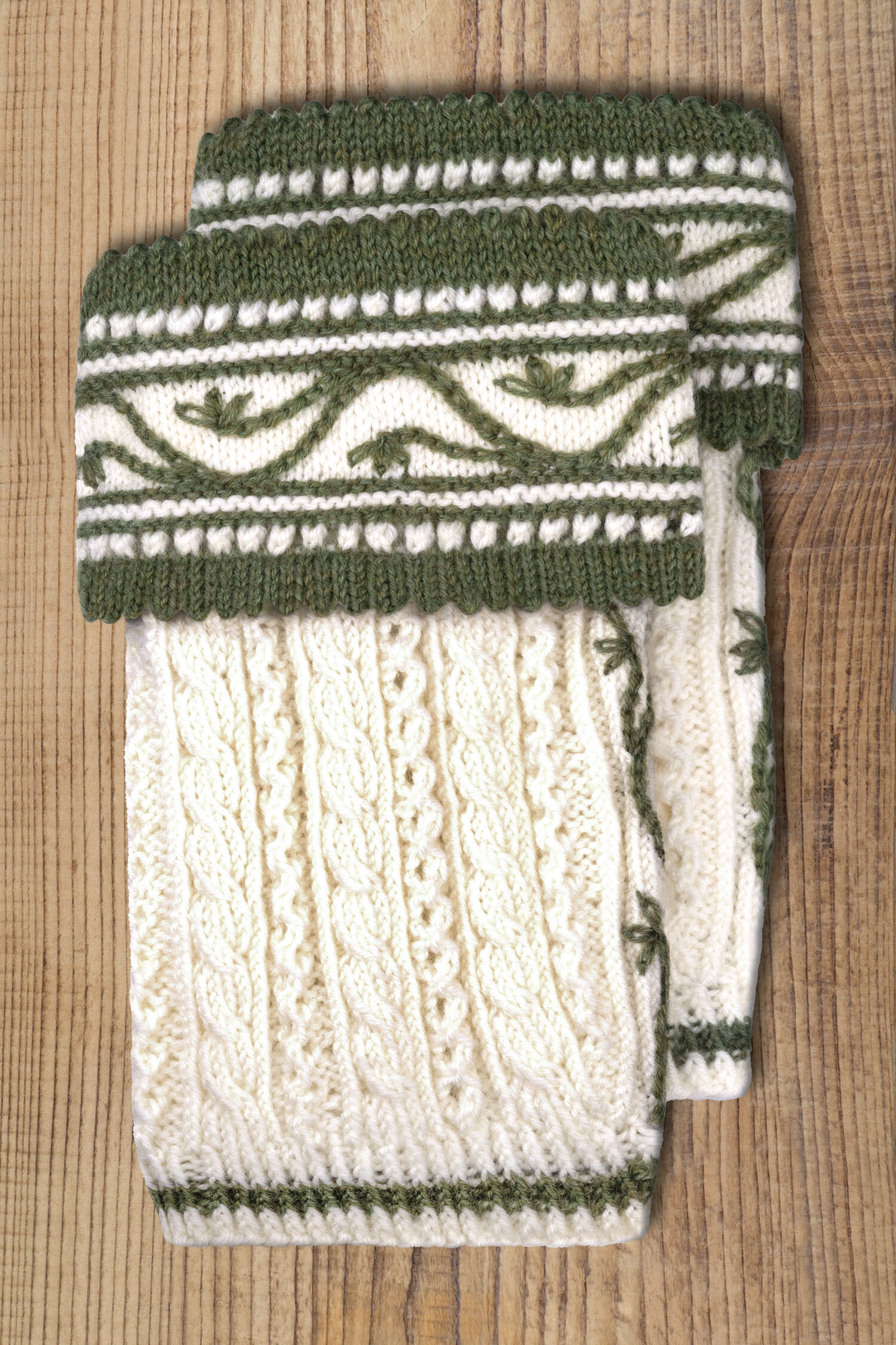 Trachtenloferl handgestrickt Art.Nr. LO-085 – Bild 2