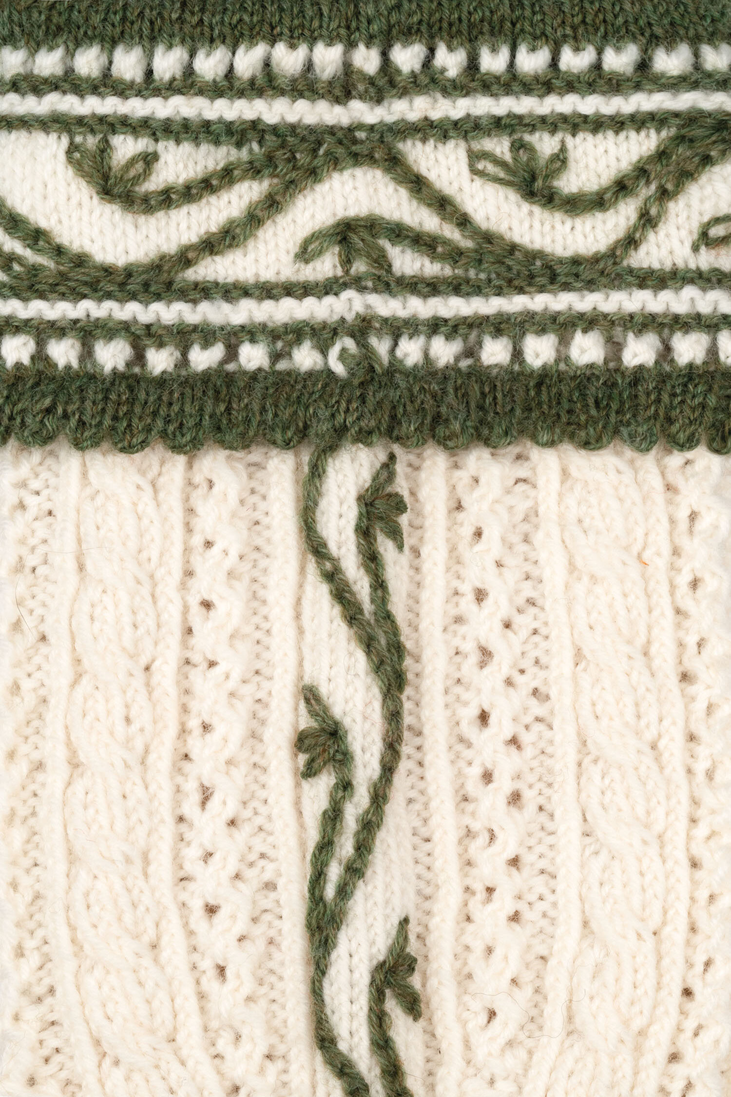 Trachtenloferl handgestrickt Art.Nr. LO-085 – Bild 3