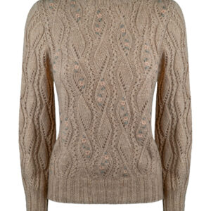 Damenpullover handgestrickt aus Merino und Cashmere Art.Nr. CM1-0171