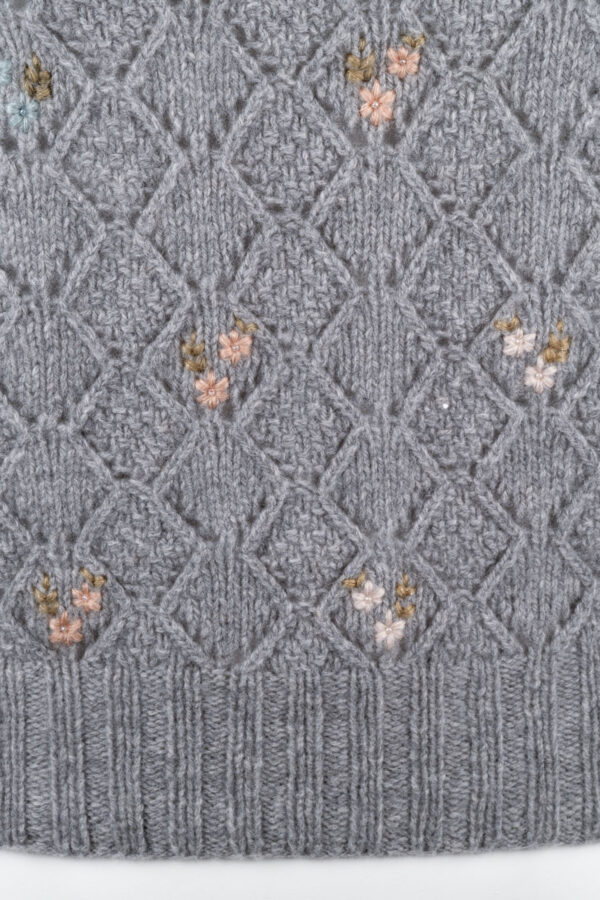 Damenpullover handgestrickt aus 90%Merino und 10%Cashmere Art.Nr. CM1-0170 – Bild 5