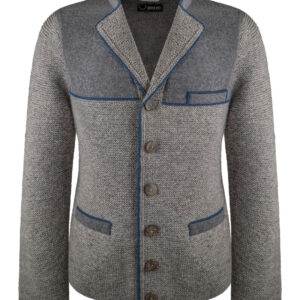 Strickjacke Schurwolle mit Loden Art.Nr. HL-0115