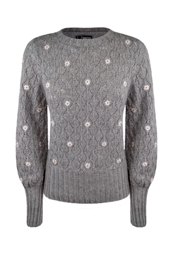 Damenpullover handgestrickt aus 100% Cashmere Art.Nr. CA-0175