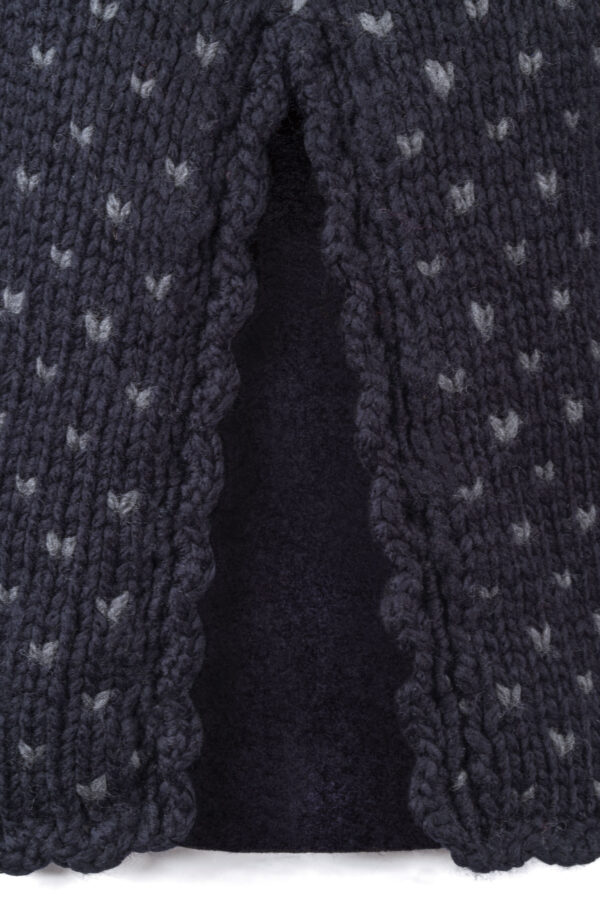 Pullover handgestrickt aus Schurwoll-/Nylongemisch, Art.Nr. MA-0176 – Bild 4