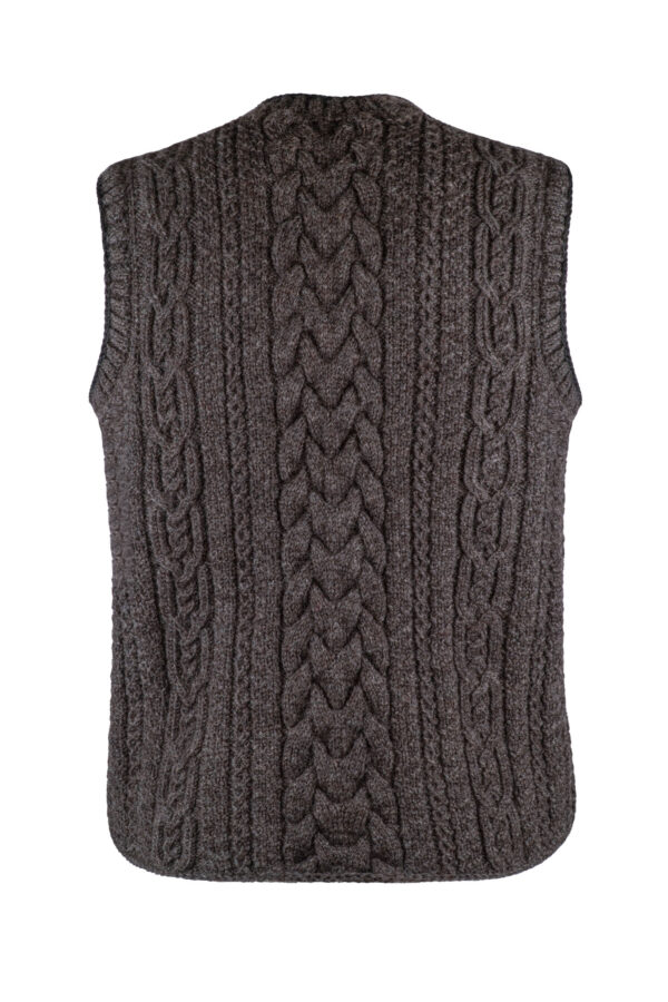 Strickweste handgestrickt aus Schurwolle Art.Nr.HS-0117 – Bild 2