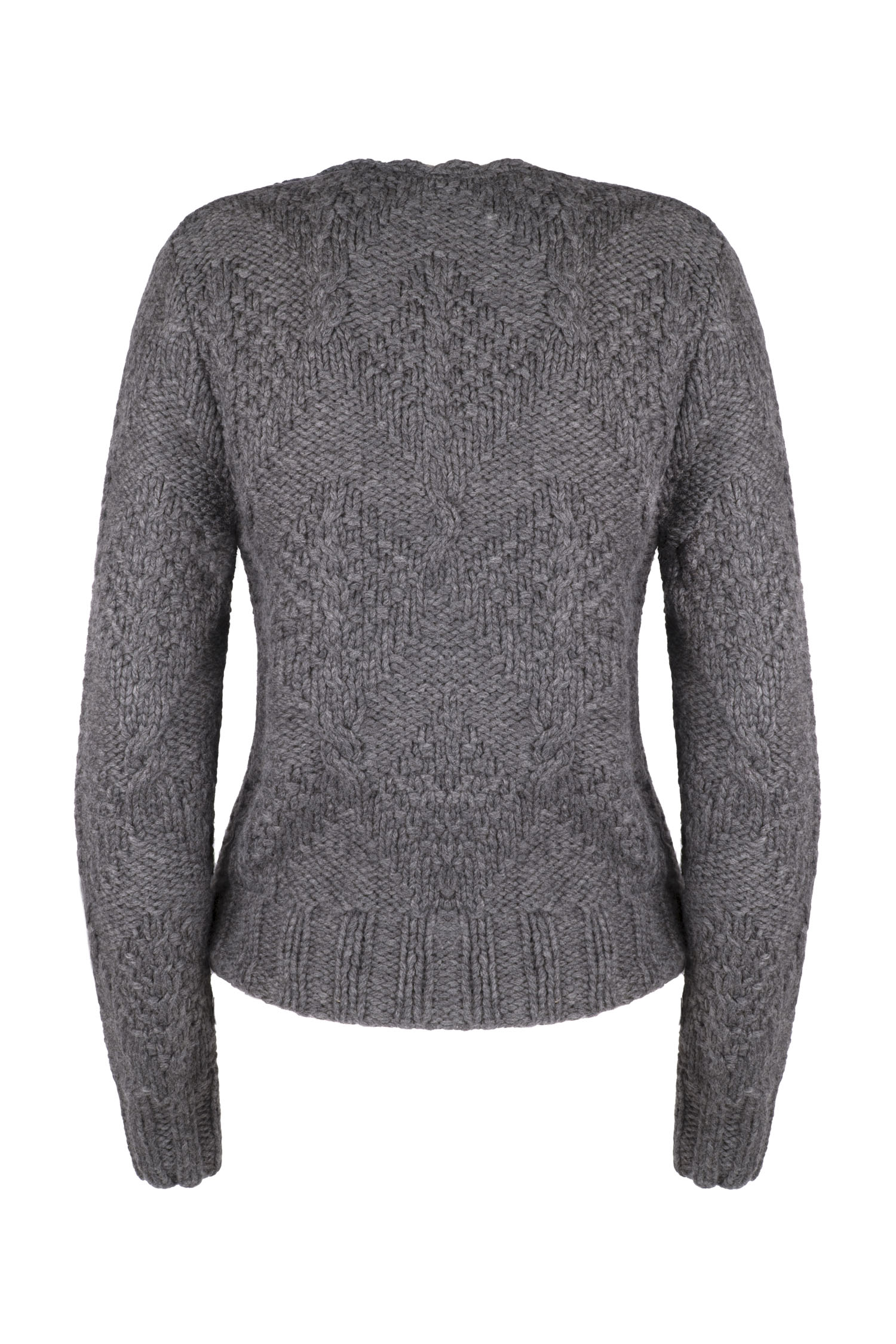 Damenjacke handgestrickt aus Schurwoll-/Nylongemisch Art.Nr. MA-0179 – Bild 3