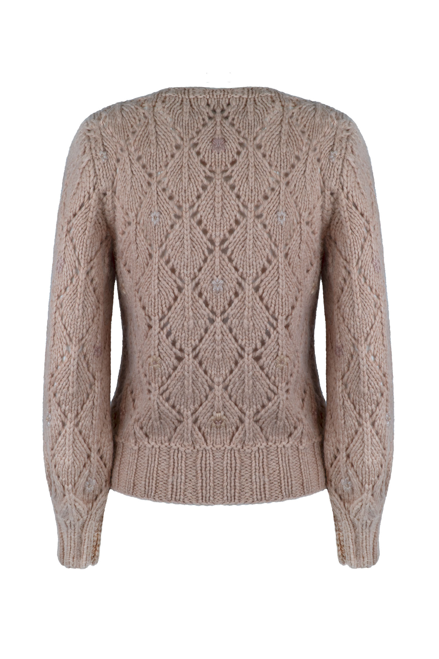 Pullover handgestrickt aus Schurwoll-/Nylongemisch, Art.Nr. MM-0184 – Bild 2