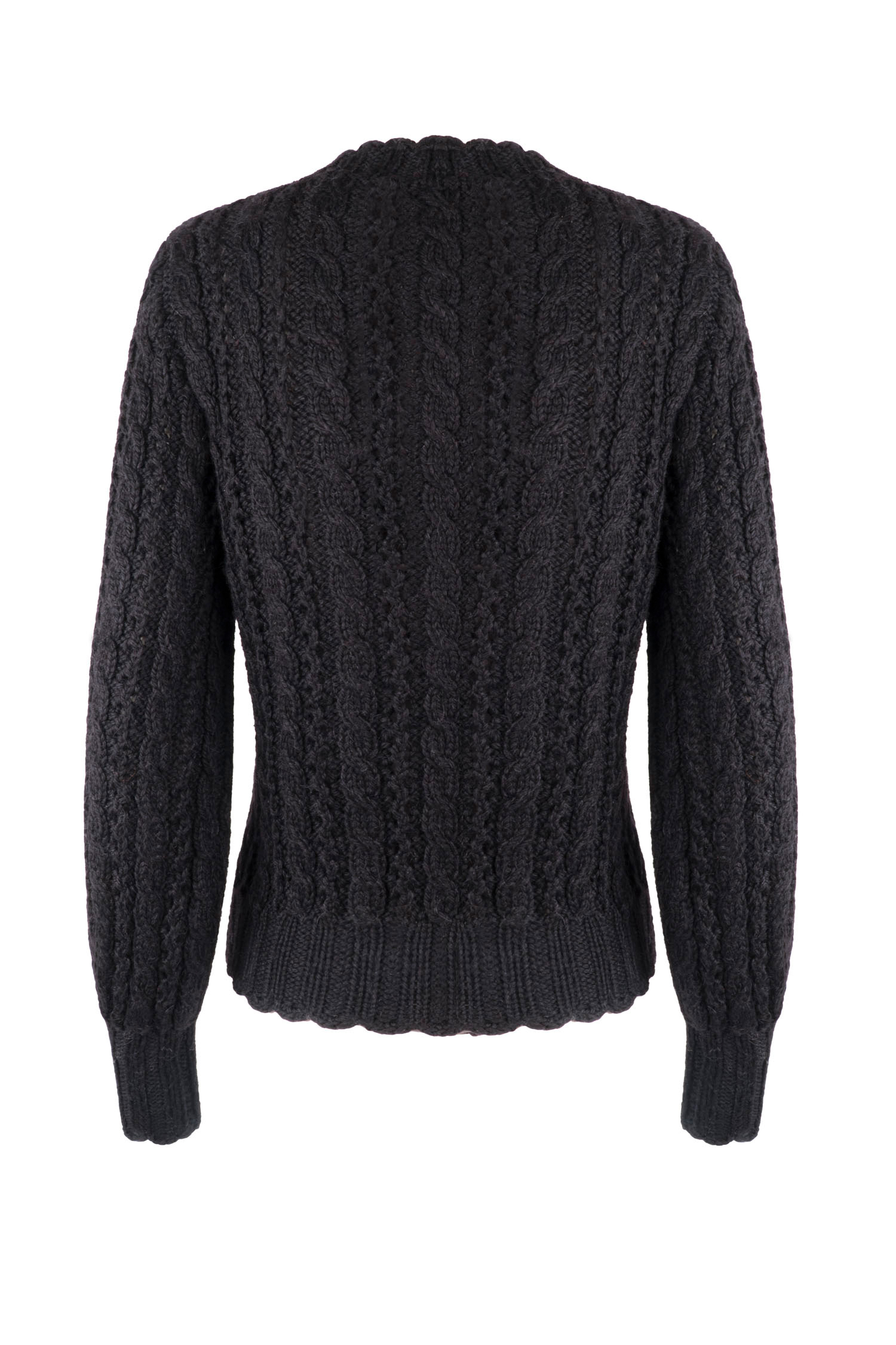Damenpullover handgestrickt aus Merino-/Alpakagemisch Art.Nr. MA-0185 – Bild 2