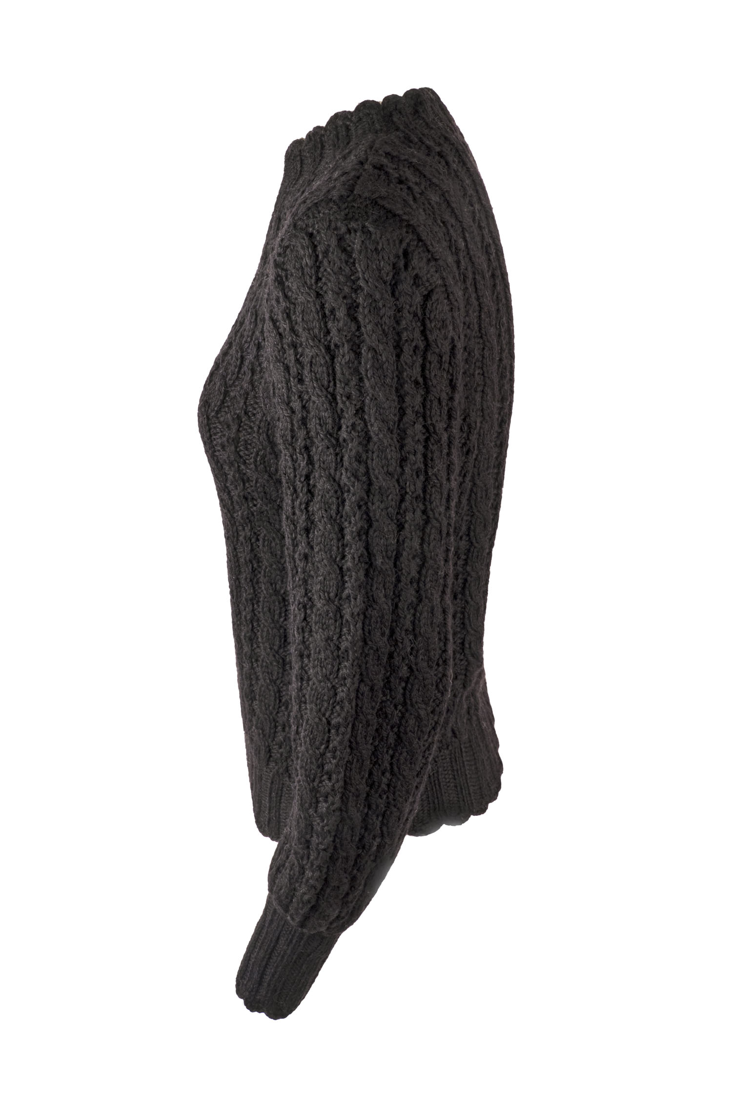 Damenpullover handgestrickt aus Merino-/Alpakagemisch Art.Nr. MA-0185 – Bild 3