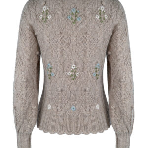 Pullover handgestrickt aus Schurwollgemisch, Art.Nr. MA-0186