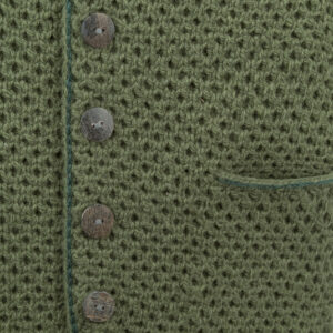 Strickweste handgestrickt aus Schafschurwolle Art.Nr. HL-0119