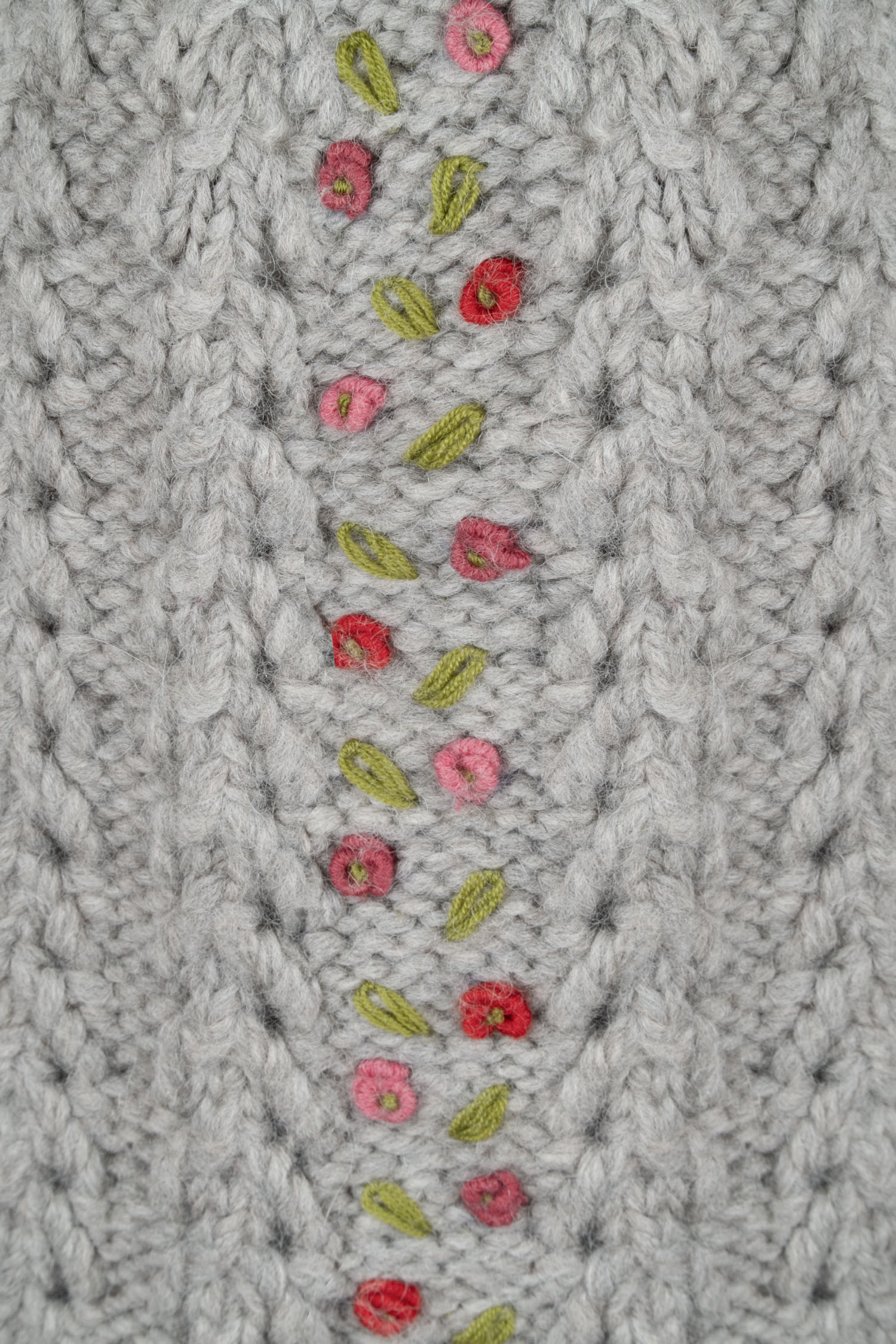 Strickweste handgestrickt aus Schurwollgemisch, Art.Nr. MA-0178 – Bild 3