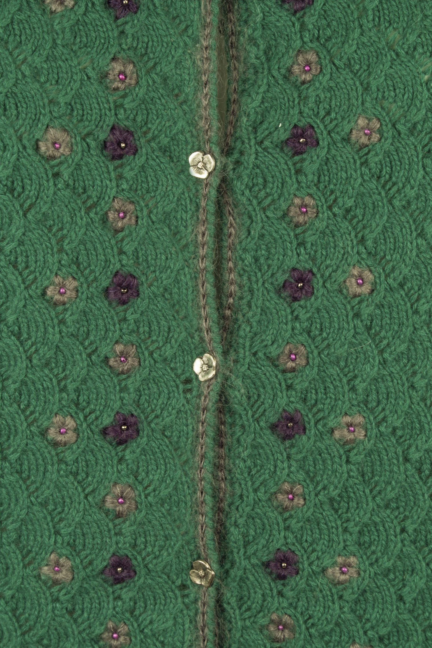 Strickjacke handgestrickt aus 100% Cashmerewolle Art.Nr. CA-0190 – Bild 3