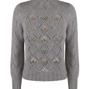 Pullover handgestrickt aus Schurwollgemisch, Art.Nr. MA-0194